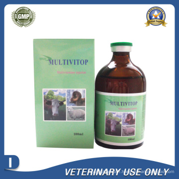 Médicament vétérinaire d&#39;injection multivitaminique (50ml / 100ml)